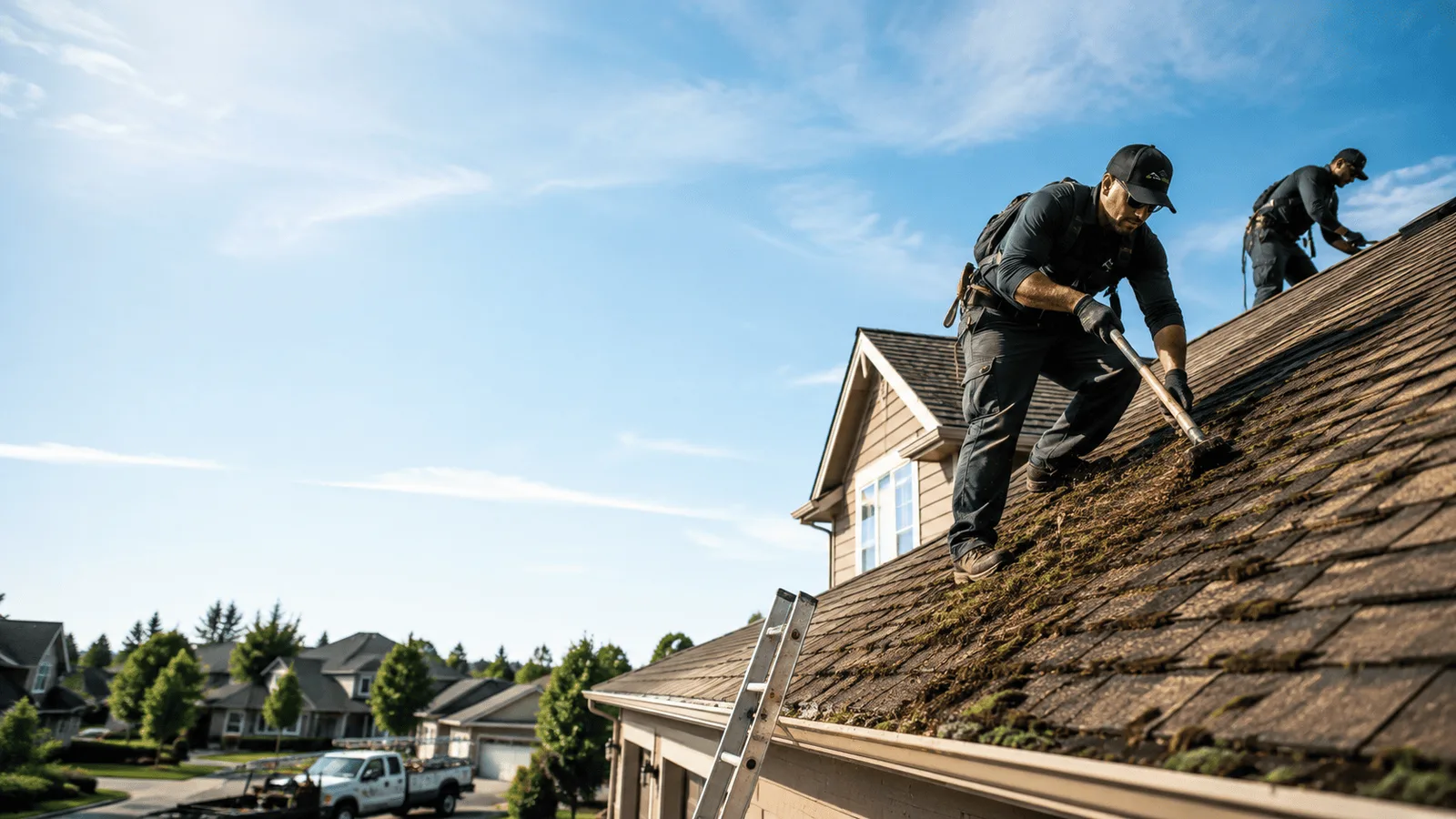 Roof Moss Removal in Manitowoc, WI near me